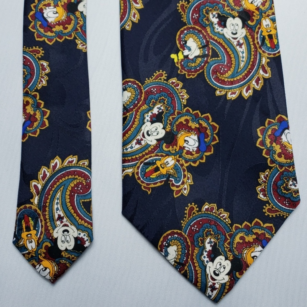 Disney Characters Necktie Mickey DonaldDuck Goofy